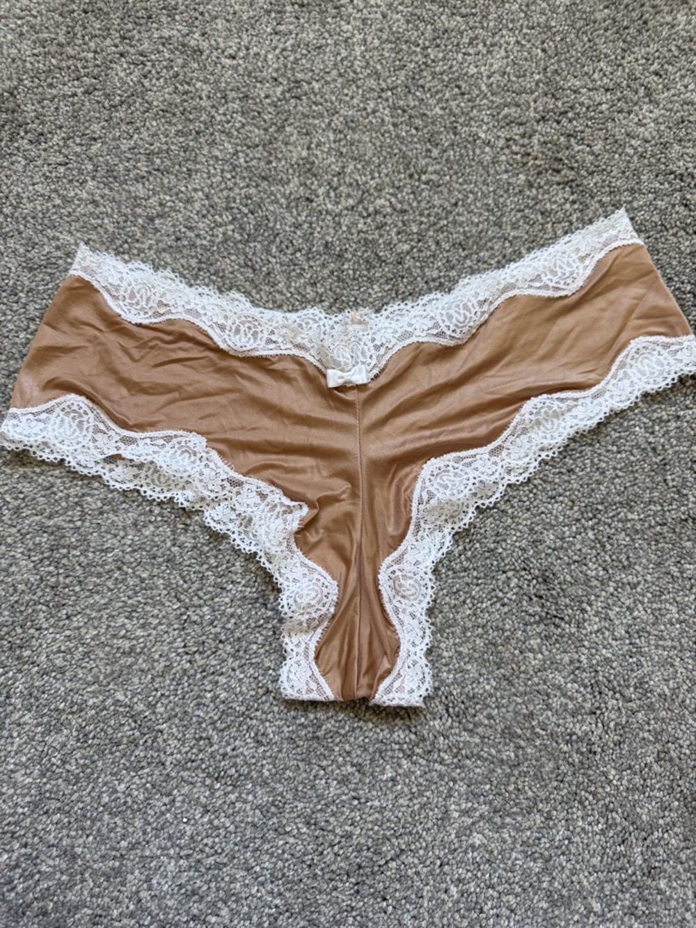 Vintage Victorias Secret Satin/Lace Cheeksters